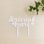 TOPPER personalizado Zorionak